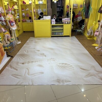พิมพ์สติ๊กเกอร์ติดพื้น