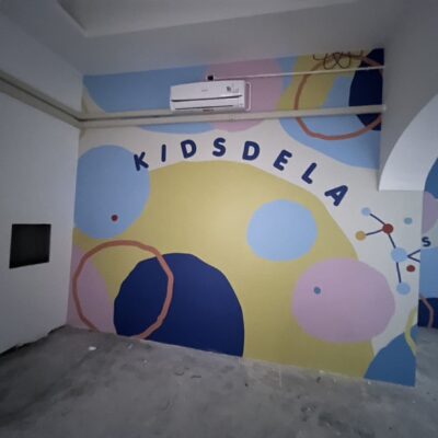 พิมพ์สติ๊กเกอร์ผนังโรงเรียน