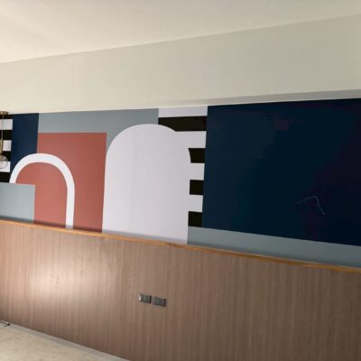 พิมพ์สติ๊กเกอร์ผนังโรงแรม