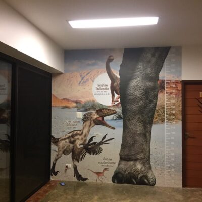 พิมพ์สติ๊กเกอร์ผนังโรงแรม