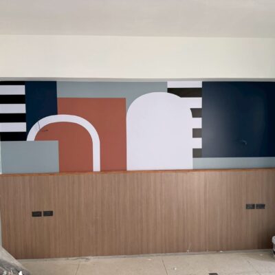 พิมพ์สติ๊กเกอร์ผนังโรงแรม