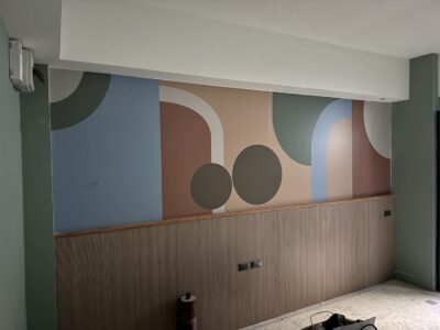 พิมพ์สติ๊กเกอร์ผนังโรงแรม