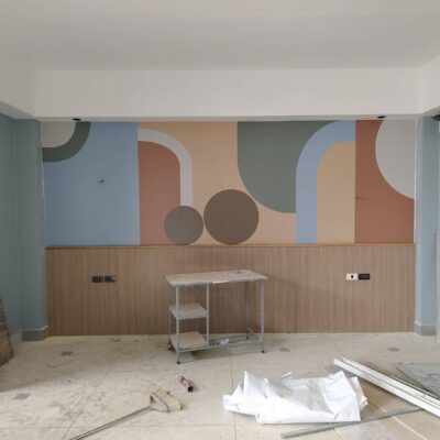 พิมพ์สติ๊กเกอร์ผนังโรงแรม