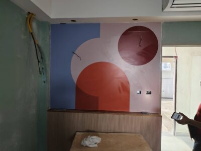 พิมพ์สติ๊กเกอร์ผนังโรงแรม