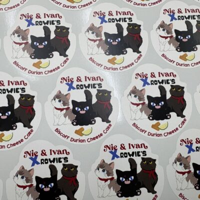รับทำสติ๊กเกอร์โลโก้ติดสินค้า