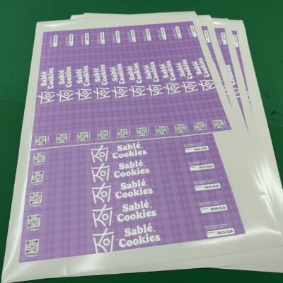 รับพิมพ์ฉลากสินค้า PP