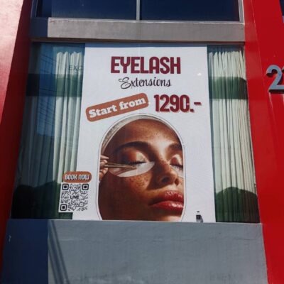 สติ๊กเกอร์ซีทรูติดกระจก