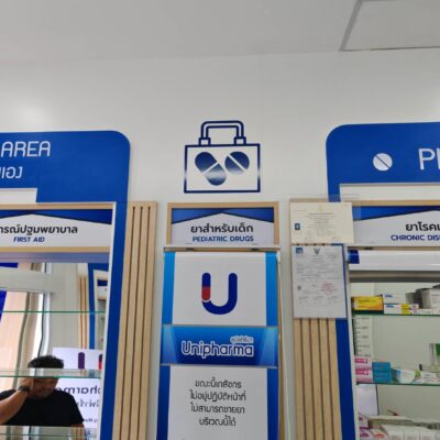 สติ๊กเกอร์ตกแต่งผนังร้าน