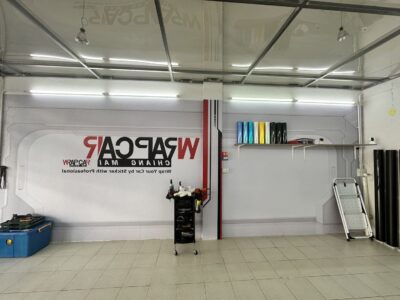 สติ๊กเกอร์ตกแต่งผนังร้าน