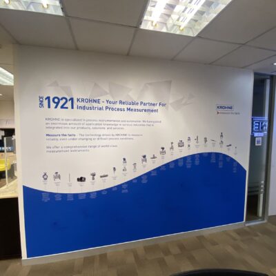 สติ๊กเกอร์ตกแต่งผนังสำนักงาน