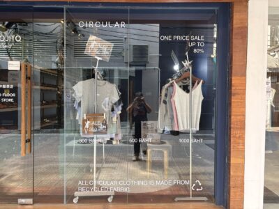 สติ๊กเกอร์ติดกระจกหน้าร้าน