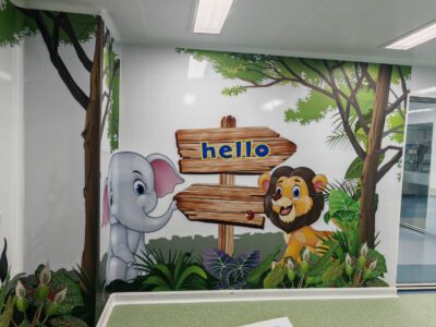 สติ๊กเกอร์ติดกำแพง