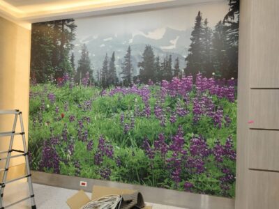 สติ๊กเกอร์ติดกำแพง