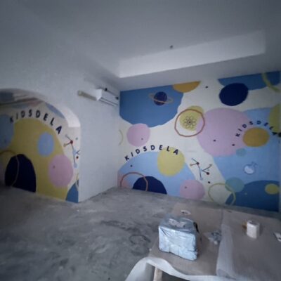 สติ๊กเกอร์ติดกำแพง