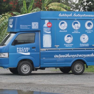 สติ๊กเกอร์โฆษณาติดรถ