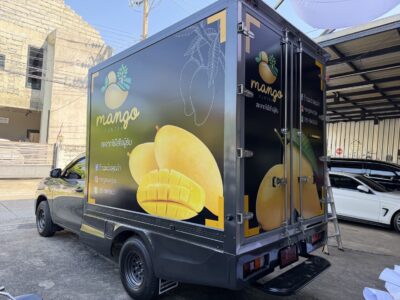 พิมพ์สติ๊กเกอร์ติดรถยนต์