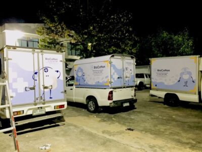 สติ๊กเกอร์ติดรถองค์กรขนาดใหญ่