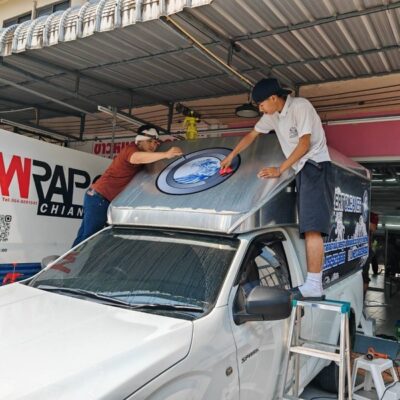 ร้านติดสติ๊กเกอร์รถยนต์