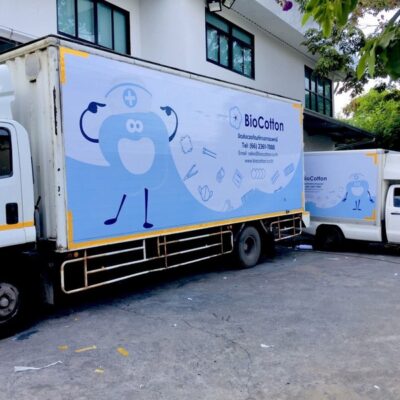สติ๊กเกอร์ติดรถส่งของ Delivery