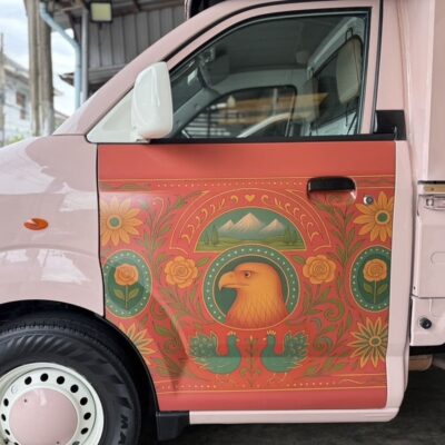 สติ๊กเกอร์รถ Food Truck