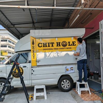 สติ๊กเกอร์รถ Food Truck