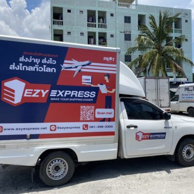 สติ๊กเกอร์โฆษณาติดรถตู้ทึบ