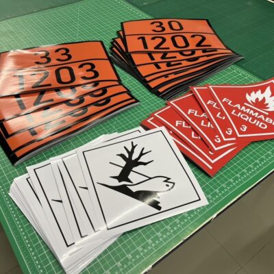 Safety Sticker Print