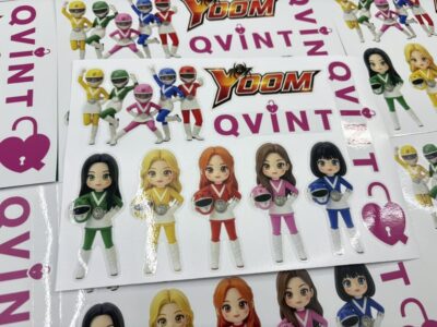 พิมพ์ ไดคัท สติ๊กเกอร์การ์ตูน