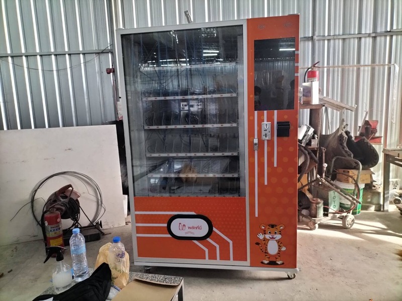 สติ๊กเกอร์ติดตู้ VENDING