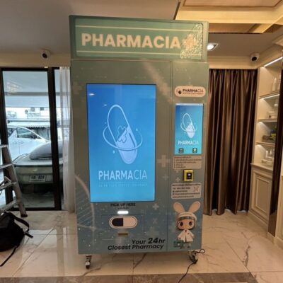 สติ๊กเกอร์ติดตู้ VENDING