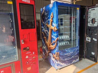 สติ๊กเกอร์ติดตู้ VENDING