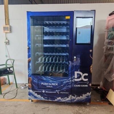 สติ๊กเกอร์ติดตู้ VENDING