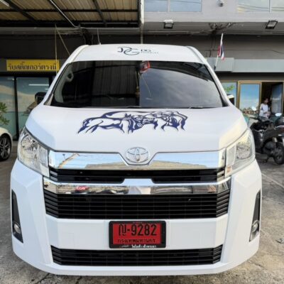 สติ๊กเกอร์ติดรถตู้
