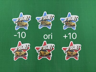สติ๊กเกอร์ไดคัท100% แบบตัดแยกชิ้น
