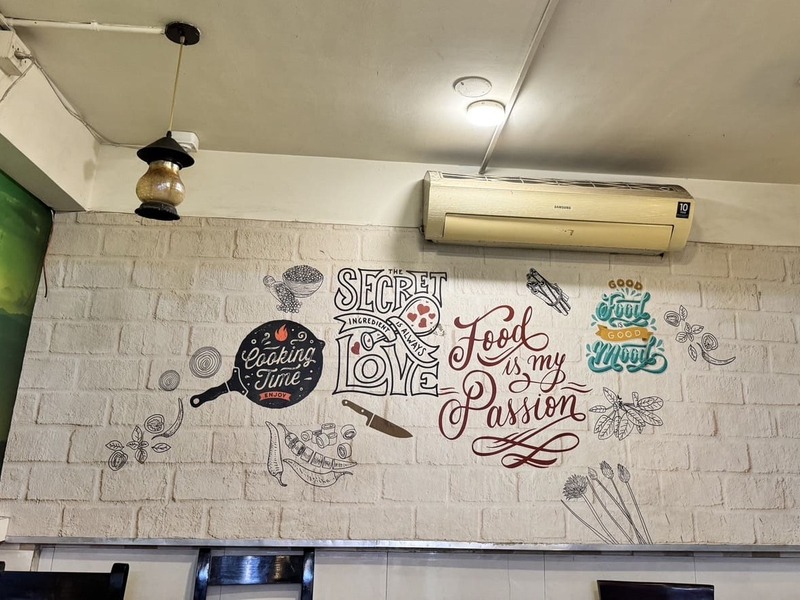 สติ๊กเกอร์ติดผนังร้านอาหาร
