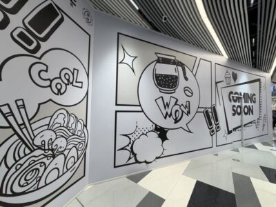 สติ๊กเกอร์ติดผนังร้านอาหาร