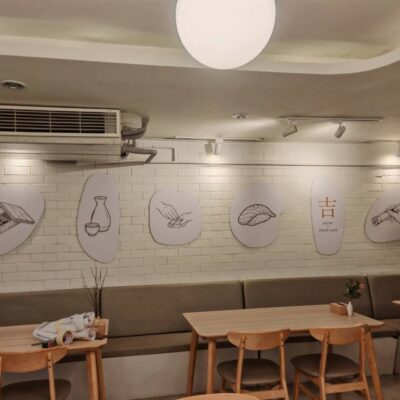 สติ๊กเกอร์ติดผนังร้านอาหาร