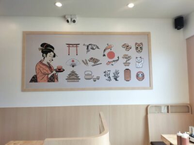 สติ๊กเกอร์ติดผนังร้านอาหาร