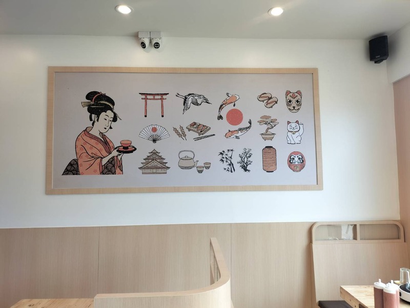 สติ๊กเกอร์ติดผนังร้านอาหาร