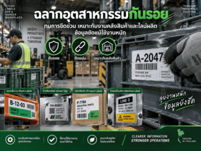 ฉลากอุตสาหกรรมกันรอย ทนการขีดข่วน